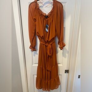 Off-the-Shoulder Midi/Maxi Dress